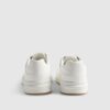 Vita sneakers med cup-sula